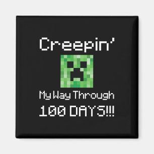 Aimant Creepin' My Way À Travers 100 Jours! ! ! Dessin