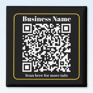 Aimant Créer un code QR d'entreprise scannable instantané