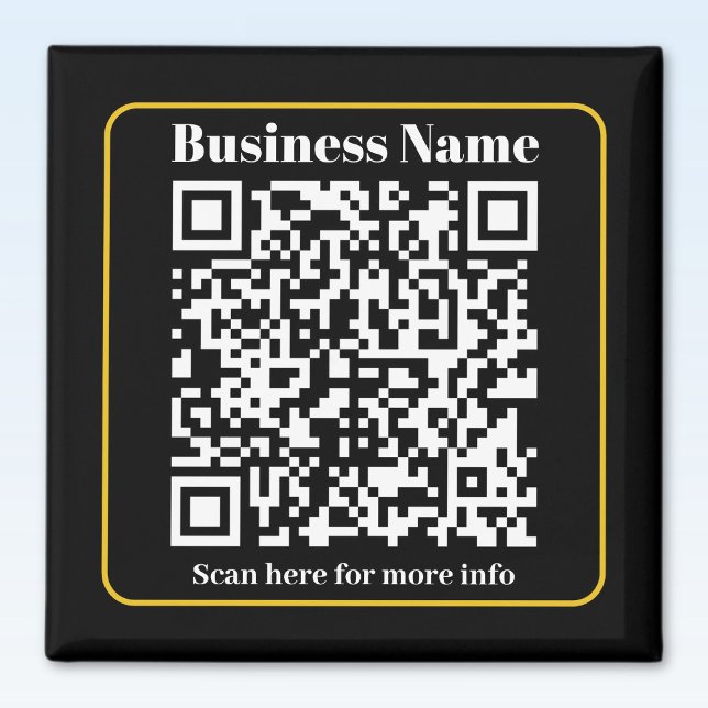 Aimant Créer un code QR d'entreprise scannable instantané (Créateur téléchargé)