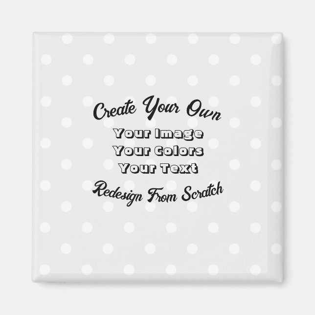 Aimant Créez le Vôtre (Devant)