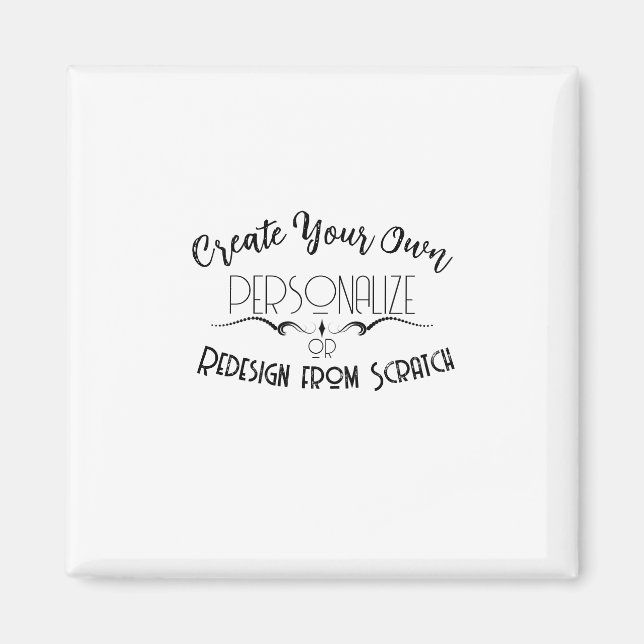 Aimant Créez le Vôtre (Devant)