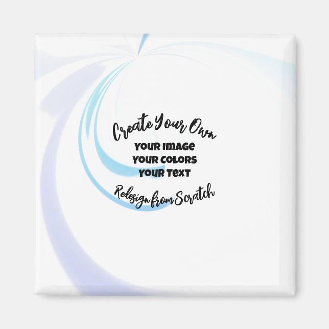 Aimant Créez vos propres éléments personnalisés (Devant)