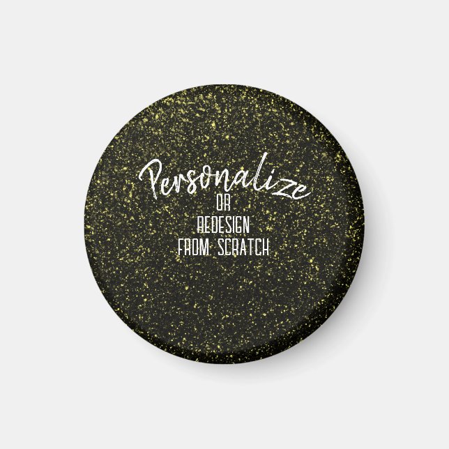 Aimant Créez vos propres produits personnalisés (Devant)