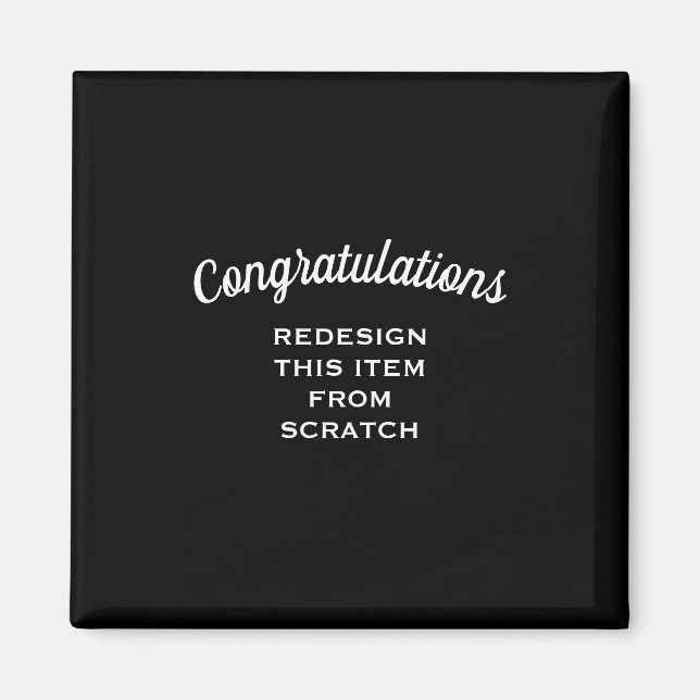 Aimant Créez votre propre (Devant)