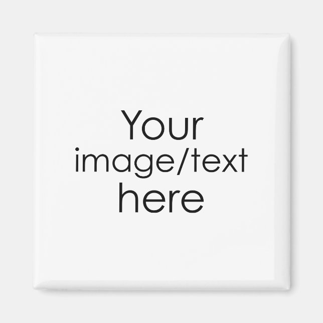 Aimant Créez votre propre (Devant)