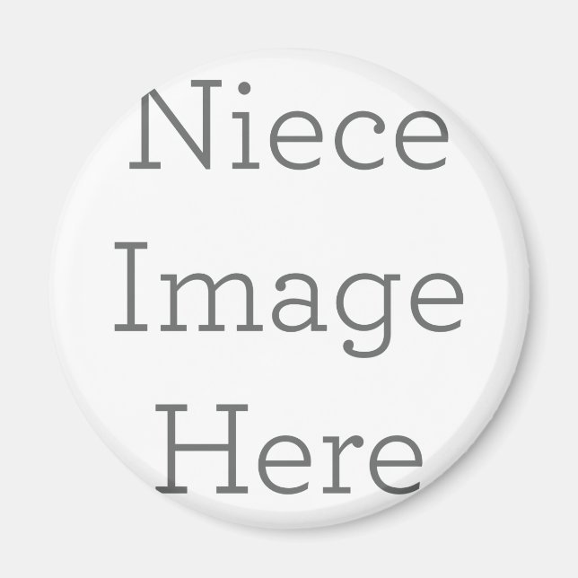 Magnet Standard, 5,7 cm Cercle (Devant)