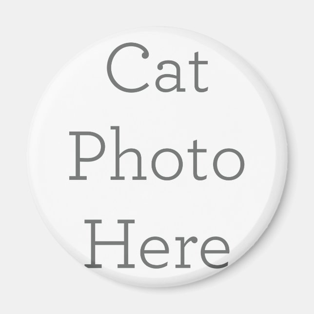 Magnet Standard, 5,7 cm Cercle (Devant)