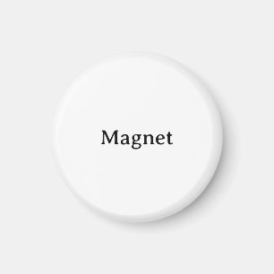 Aimant Créez Votre Propre Cercle Petit Simple de 1¼ Pouce