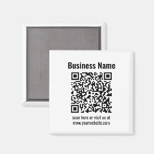 Aimant Créez votre propre code QR Transparent