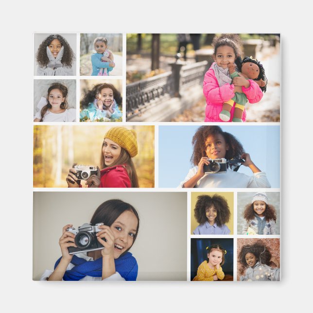 Aimant Créez votre propre collection photo 12 (Devant)