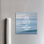 Aimant Créez votre propre devis<br><div class="desc">Créez votre propre aimant de devis personnalisé. Personnalisez cet aimant avec la typographie minimaliste moderne et le paysage des vagues océaniques.</div>