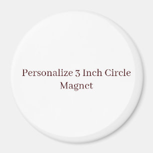 Aimant Créez Votre Propre Marque Promotionnelle Personnal