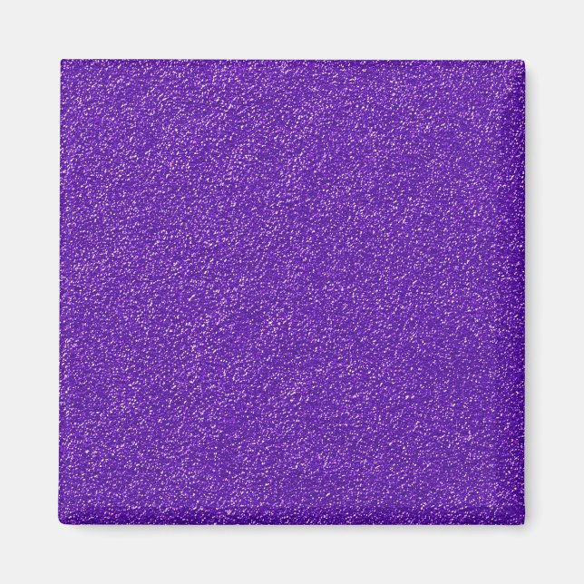 Aimant Créez Votre Propre Paillettes Violettes (Devant)