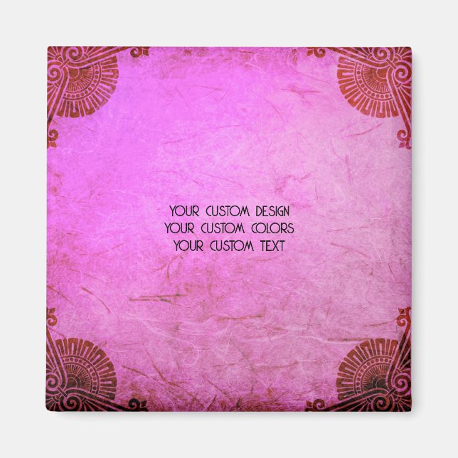 Aimant Créez votre propre personnalisation personnalisée (Devant)