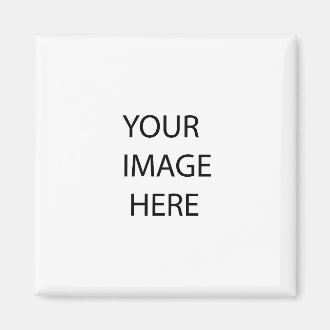 Aimant Créez votre propre photo (Devant)