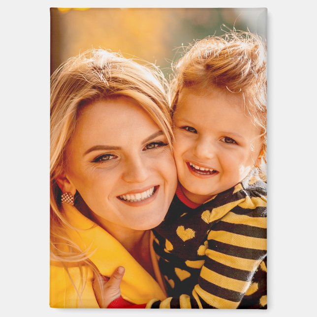 Aimant Créez votre propre photo personnalisée (Recto)