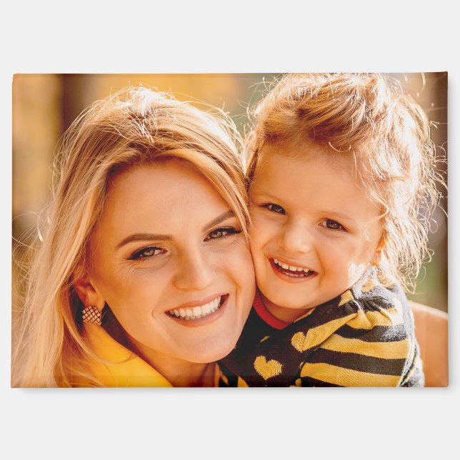 Aimant Créez votre propre photo personnalisée (Recto)