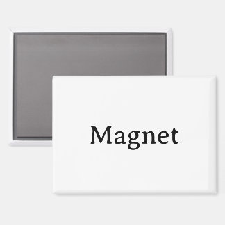 Aimant Créez votre propre rectangle de 8,9 cm x 6,4 cm