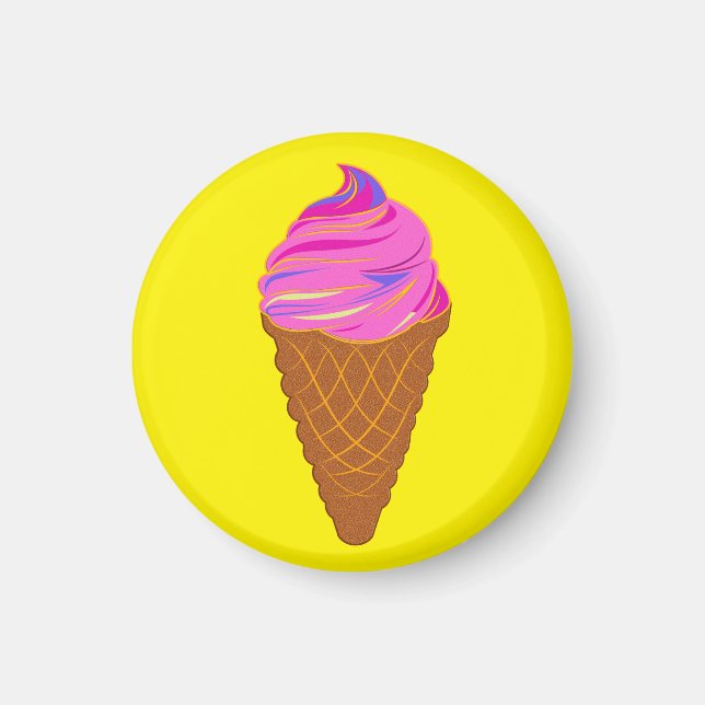 Aimant crème glacée sweetcream   (Devant)