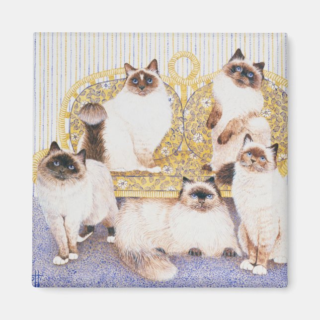 Aimant Crèmes au chocolat (Devant)