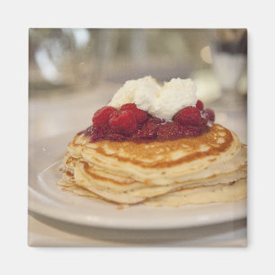Aimant Crêpes aux framboises
