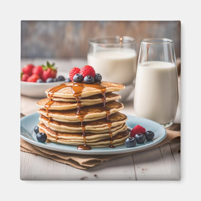 Aimant Crêpes et Lait (Devant)