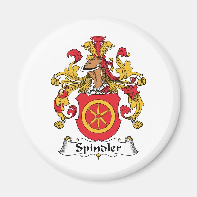 Aimant Crest de famille Spindler (Devant)