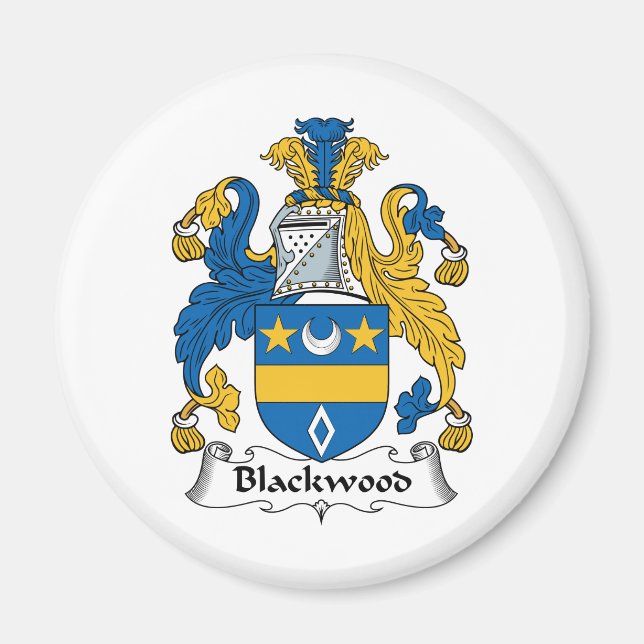 Aimant Crest de la famille Blackwood (Devant)