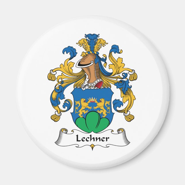 Aimant Crest de la famille Lechner (Devant)