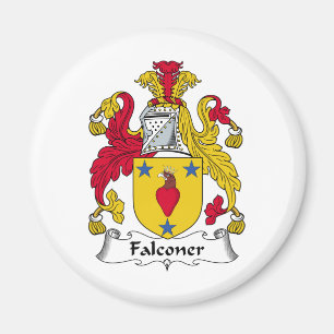 Aimant Crête de famille de fauconnier