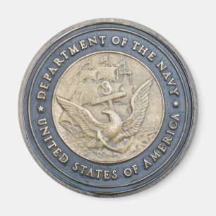 Aimant crête US NAVY, emblème