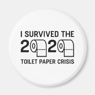 Aimant Crise du papier toilette 2020
