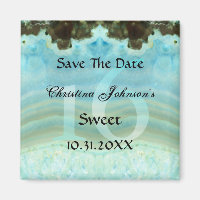 Cristal Bleu Glamour Sweet 16 Enregistrer La Date