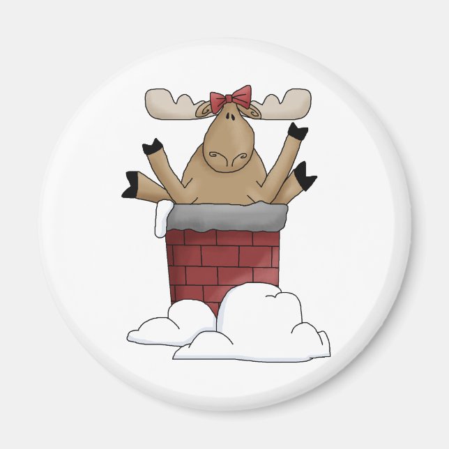 Aimant Critère de Noël ・ Moose & Chimney (Devant)