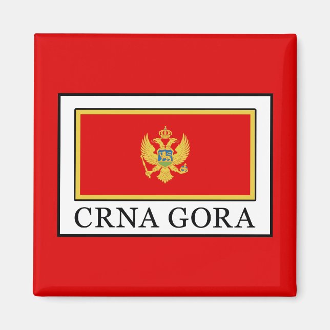 Aimant Crna Gora (Devant)