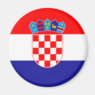 Aimant Croatia Flag
