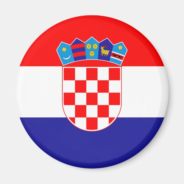 Aimant Croatia Flag (Devant)