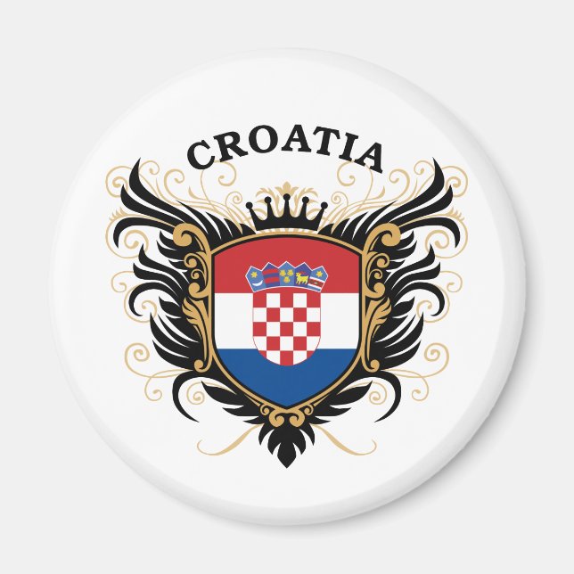 Aimant Croatie (Devant)