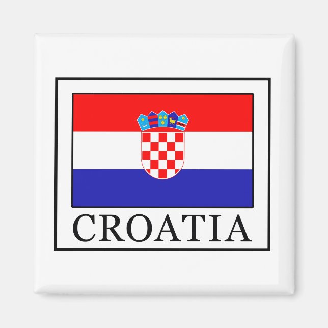 Aimant Croatie (Devant)