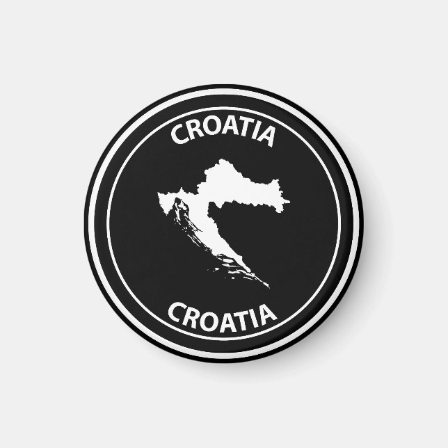 Aimant Croatie (Devant)