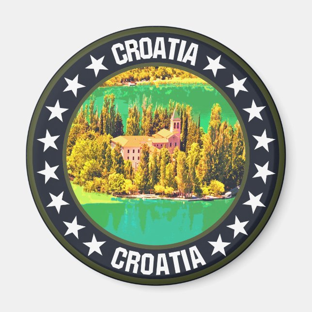 Aimant Croatie (Devant)