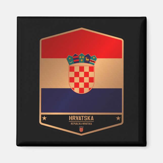 Aimant Croatie (Devant)