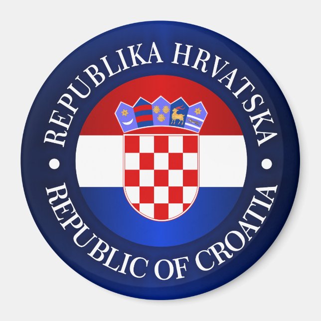 Aimant Croatie (e) (Devant)