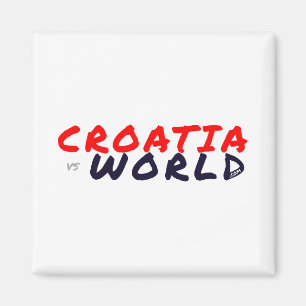 Aimant CROATIE vs MONDE