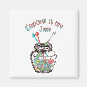Aimant Crochet est ma confiture
