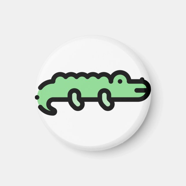 Aimant Crocodile (Devant)