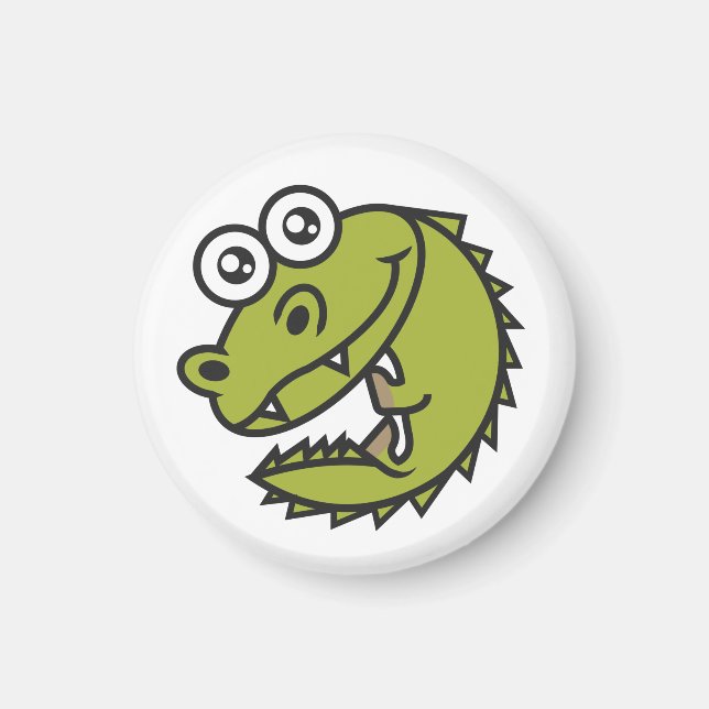 Aimant Crocodile Cute Baby Croc (Devant)