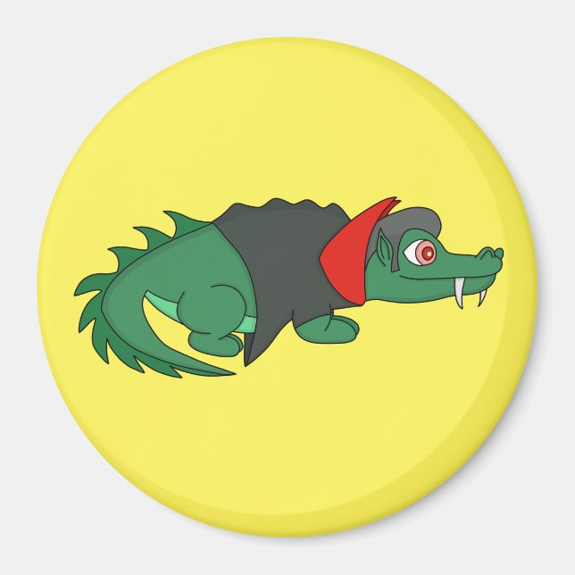 Aimant Crocodile de Vampire (Devant)
