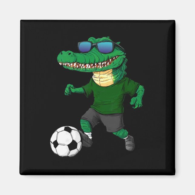 Aimant Crocodiles Football _1  (Devant)