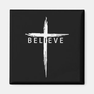 Aimant Croire Croix Chrétienne Jésus-Christ Chrétiens Moi